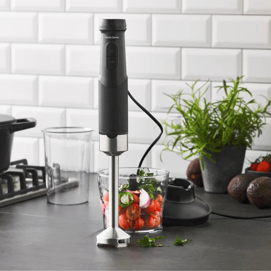 

Stavblendersæt 1200 watt Sort